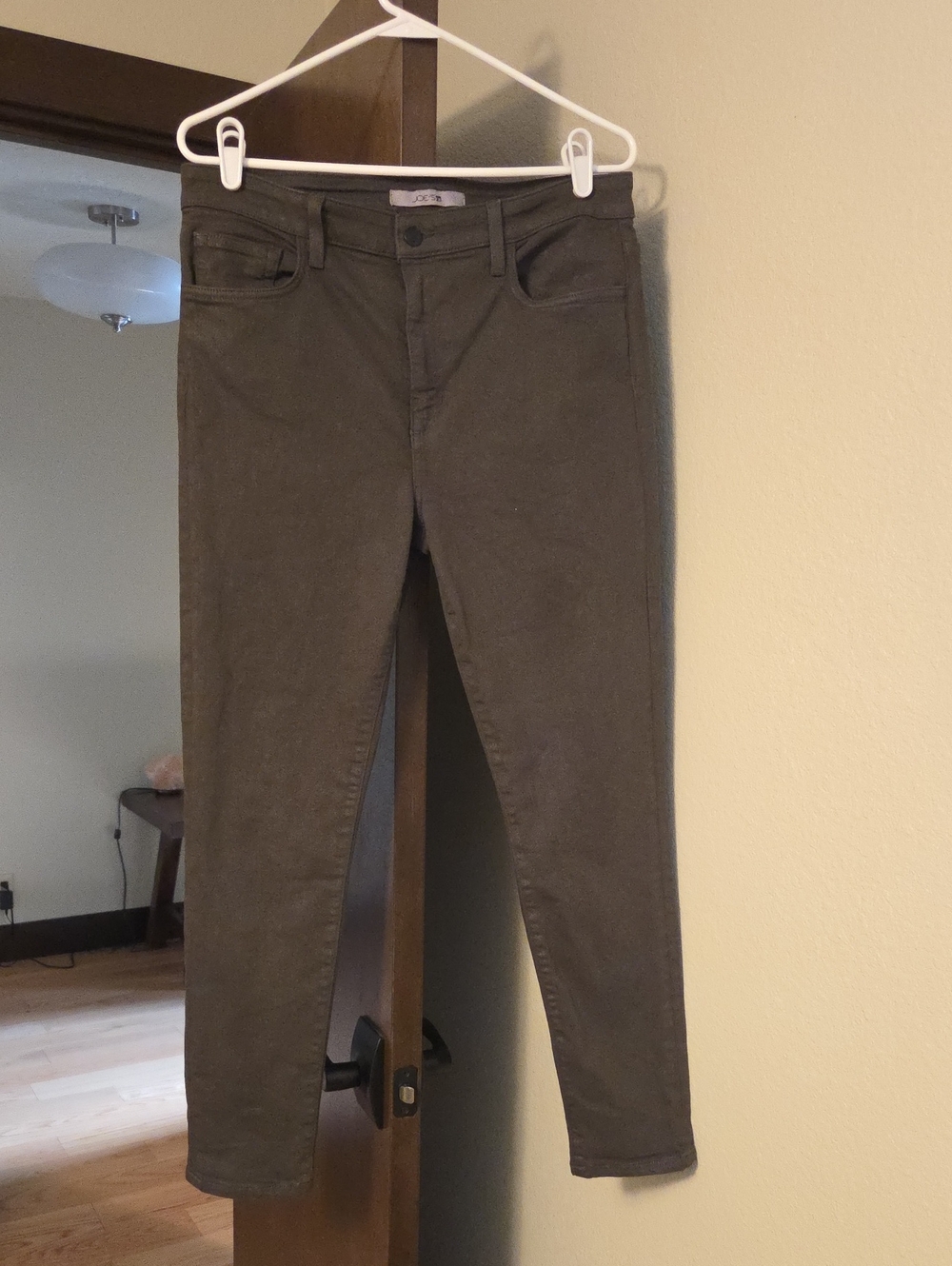 Joe's Jeans Olive Skinny Ankle Jeans